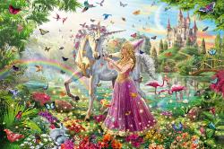 princess and unicorn